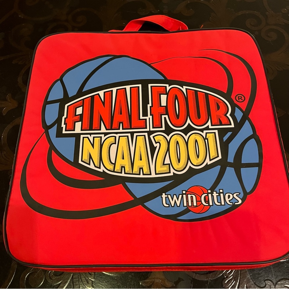 NCAA 2001 Final Four Stadium Seat Cushion Souvenir